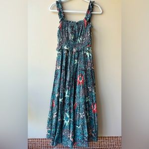 Ulla Johnson Sundress in Anthracite Floral sz 4